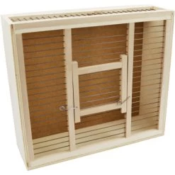 Cage De Transport En Bois 35x31x11cm -Magasin D'oiseaux cage de transport en bois 35x31x11 2