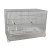 Cage Domus-Molinari 45cm Laquée En Blanc -Magasin D'oiseaux cage domus molinari 45cm blanche