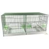 Cage Domus-Molinari 90cm Laquée En Vert