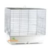 Cage Oiseaux "Clarabella" Chromée Pour Perruches - 70x50x66cm -Magasin D'oiseaux cage oiseaux clarabella chromee pour perruches 70x50x66cm