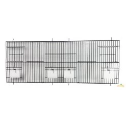 FAUNA Devanture Noire 80 X 30 Cm