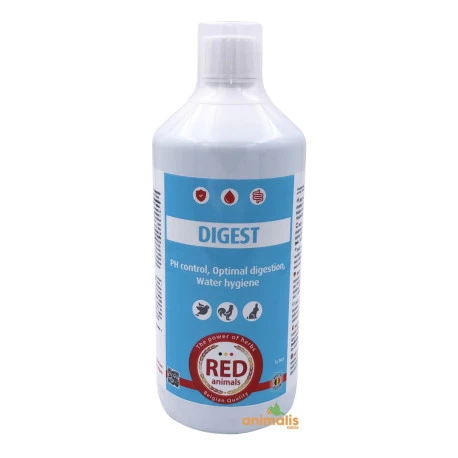 DIGEST 1Litre - Acidification De L'eau Et Digestion - Red Animals 3 DIGEST 1Litre - Acidification De L'eau Et Digestion - Red Animals