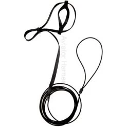 Harnais Pour Perruches Et Perroquets Aviator - XS/Noir -Magasin D'oiseaux harnais pour perruches et perroquets aviator xsnoir 2