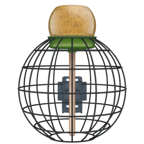 Mangeoire Lona "Voerkooi V2" - Vert - 20x20cm 3 Mangeoire Lona "Voerkooi V2" - Vert - 20x20cm