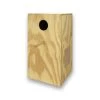 Nichoir Vertical Pour Grandes Perruches 25x25x45 Cm -Magasin D'oiseaux nichoir vertical pour grandes perruches 25x25x45 cm