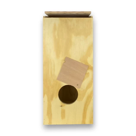 Nichoir Vertical Pour Grandes Perruches 25x25x55 Cm 4 Nichoir Vertical Pour Grandes Perruches 25x25x55 Cm – Image 2