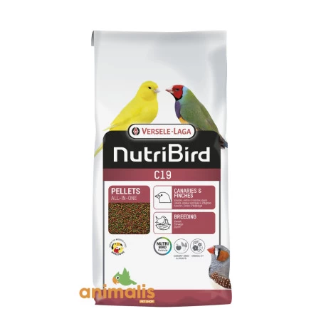 VERSELE-LAGA Nutribird C19 Tropical 10kg 3 VERSELE-LAGA Nutribird C19 Tropical 10kg