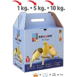 Pâtée Jaune Sèche Aux œufs 10Kg - Easyyem